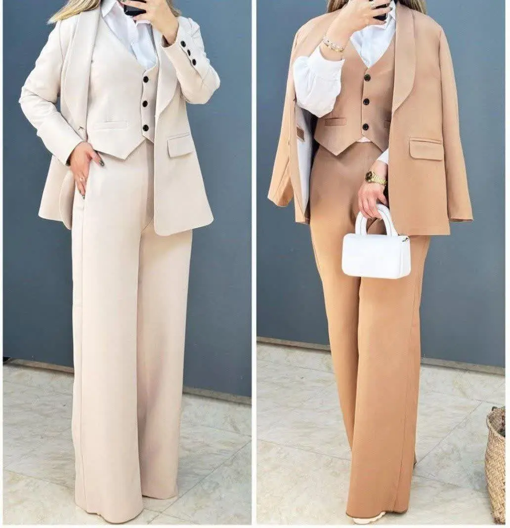 🌹نام: کت و شلوار سه تیکه ساره💥💫
