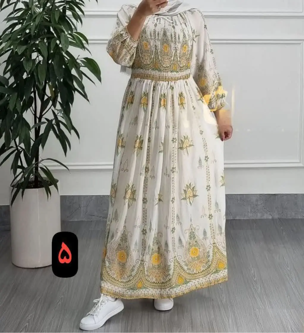 👚نام: خوشگلترین پیراهن بلندوقواره دار کریشه
