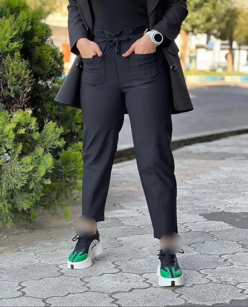 نام: شلوار کتان مام 
