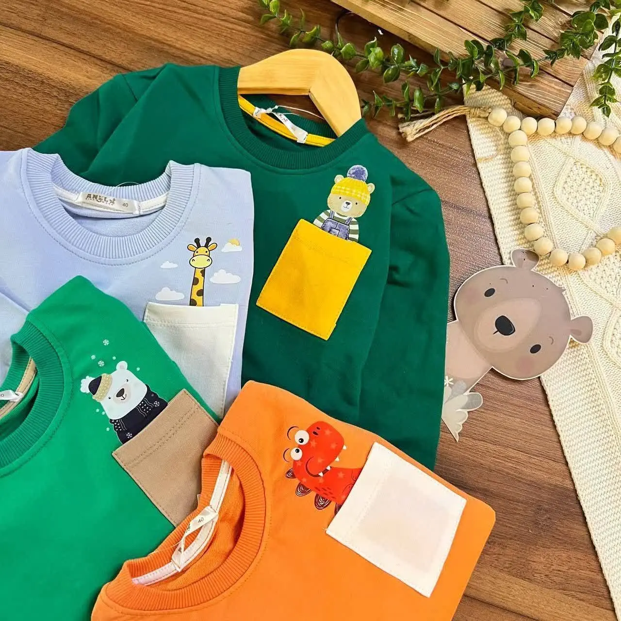 بلوز دورس جیبدار
