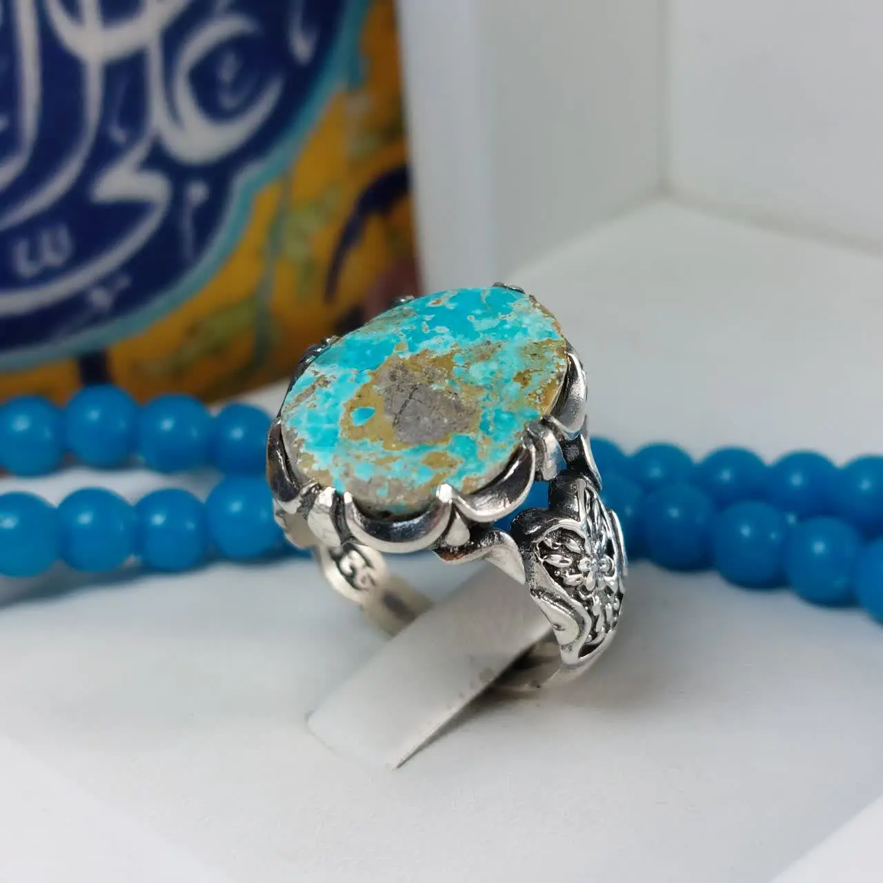 ✅انگشتر مردانه #فیروزه_نیشابوری
