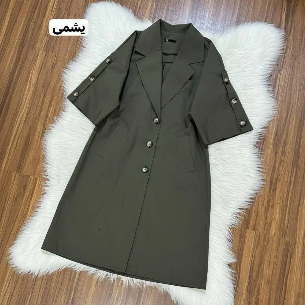 مانتو بارونی رخسار