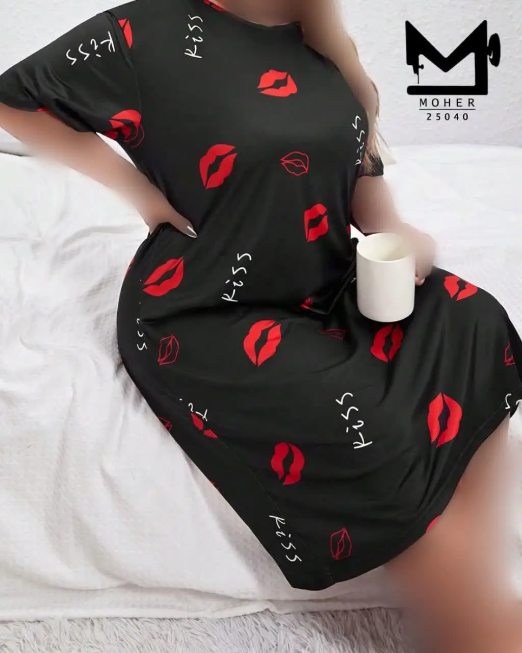 🔸 تونیک راحتی طرح بوسه
