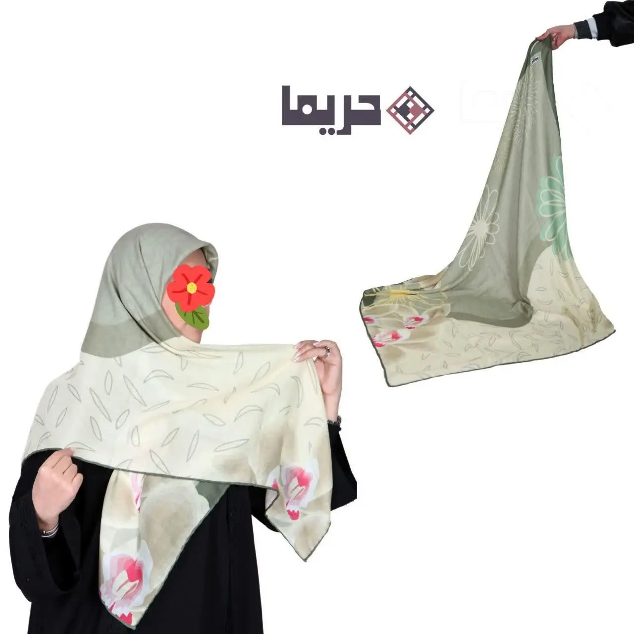 ❤️ روسری نخ ابریشم مجلسی
