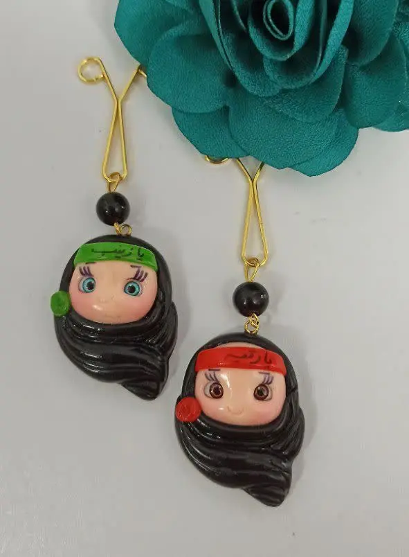 گیره روسری با سربند
