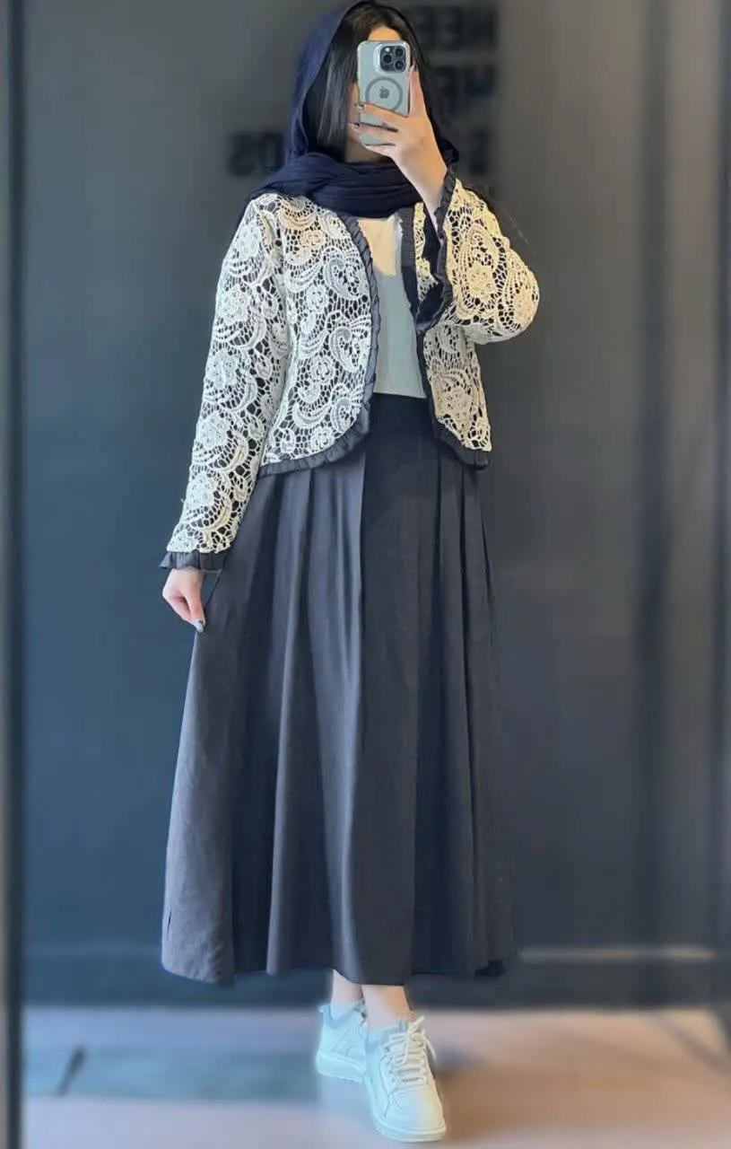 👚 نام: ست کت دامن افسون✔️
