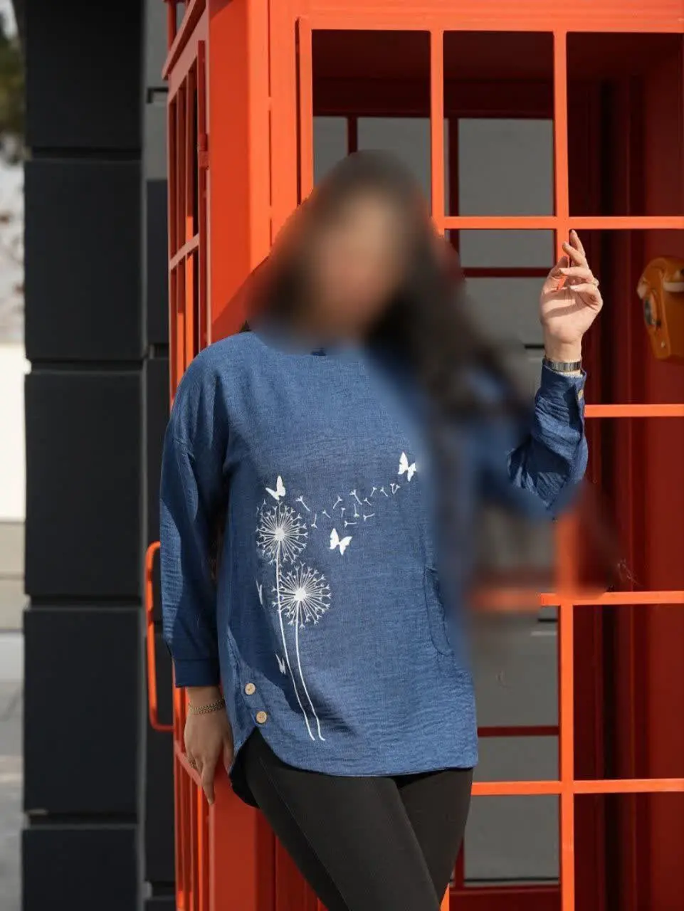 نام: تونیک بغل دکمه قاصدک ۱۲۱۹
