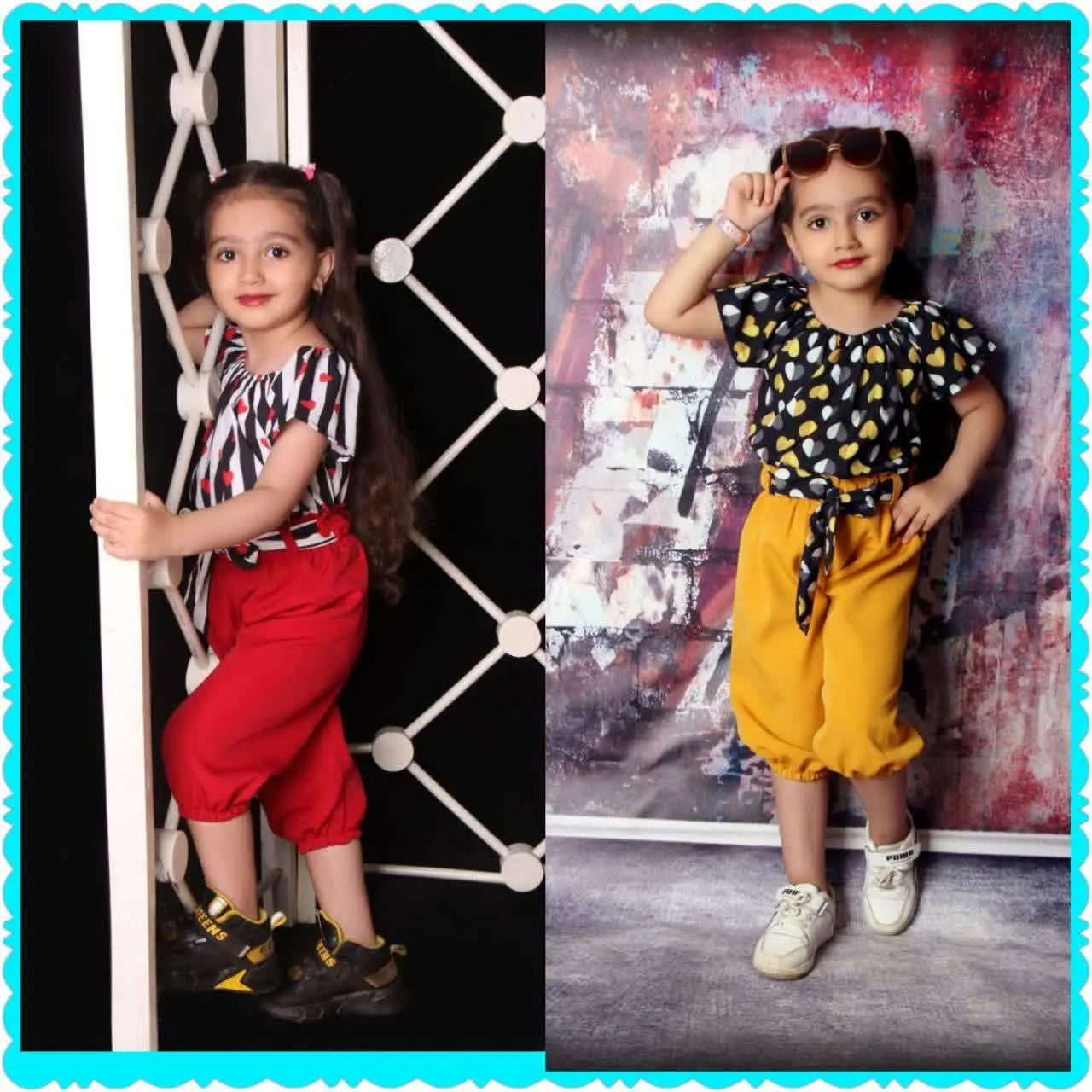 👚نام: ❤️❤️شومیز شلوارک قلبی❤️❤️
