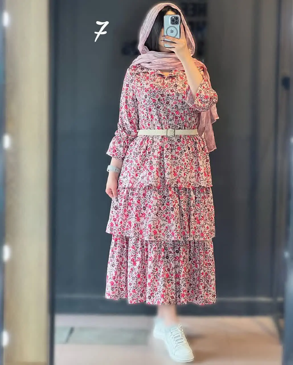 نام: پیراهن ۳چین 
