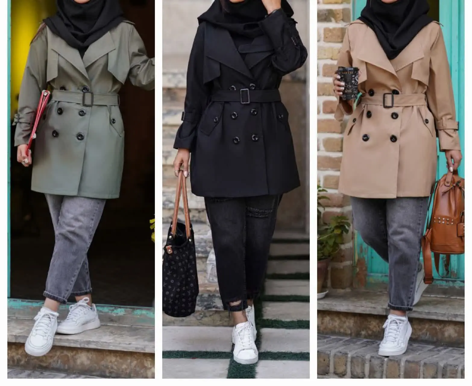 🌈رنگ بندی: سبز, شکلاتی, کرم...