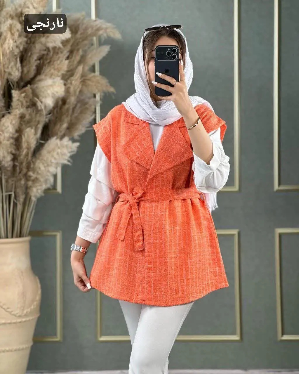 ☘نام: وست کمربند دار
