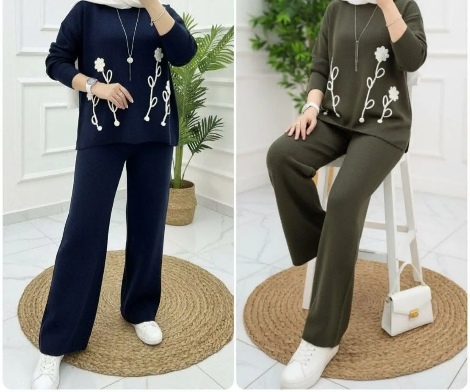 💥ست بافت گل 😍