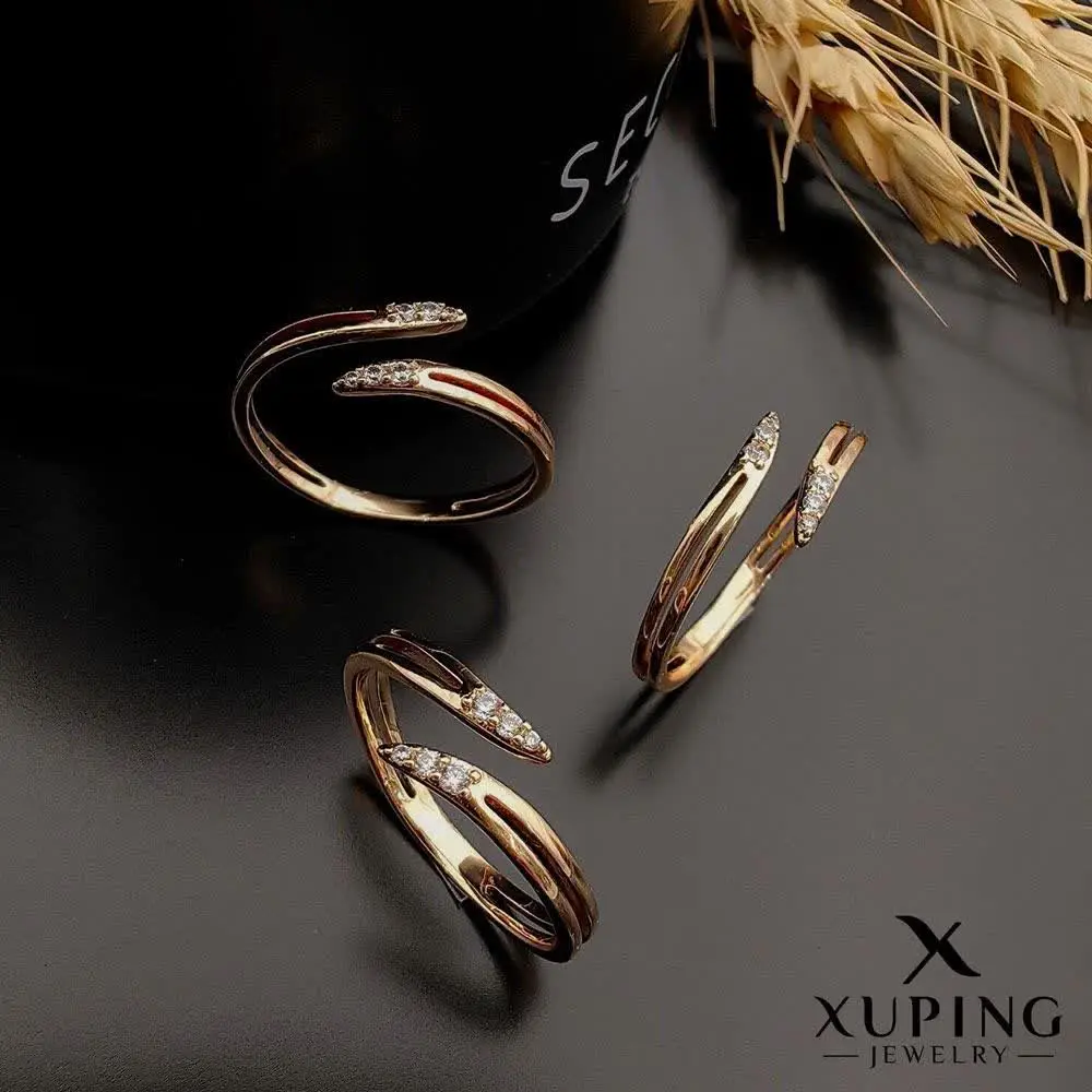 ⚜ انگشتر مینیمال نگین دار ب...