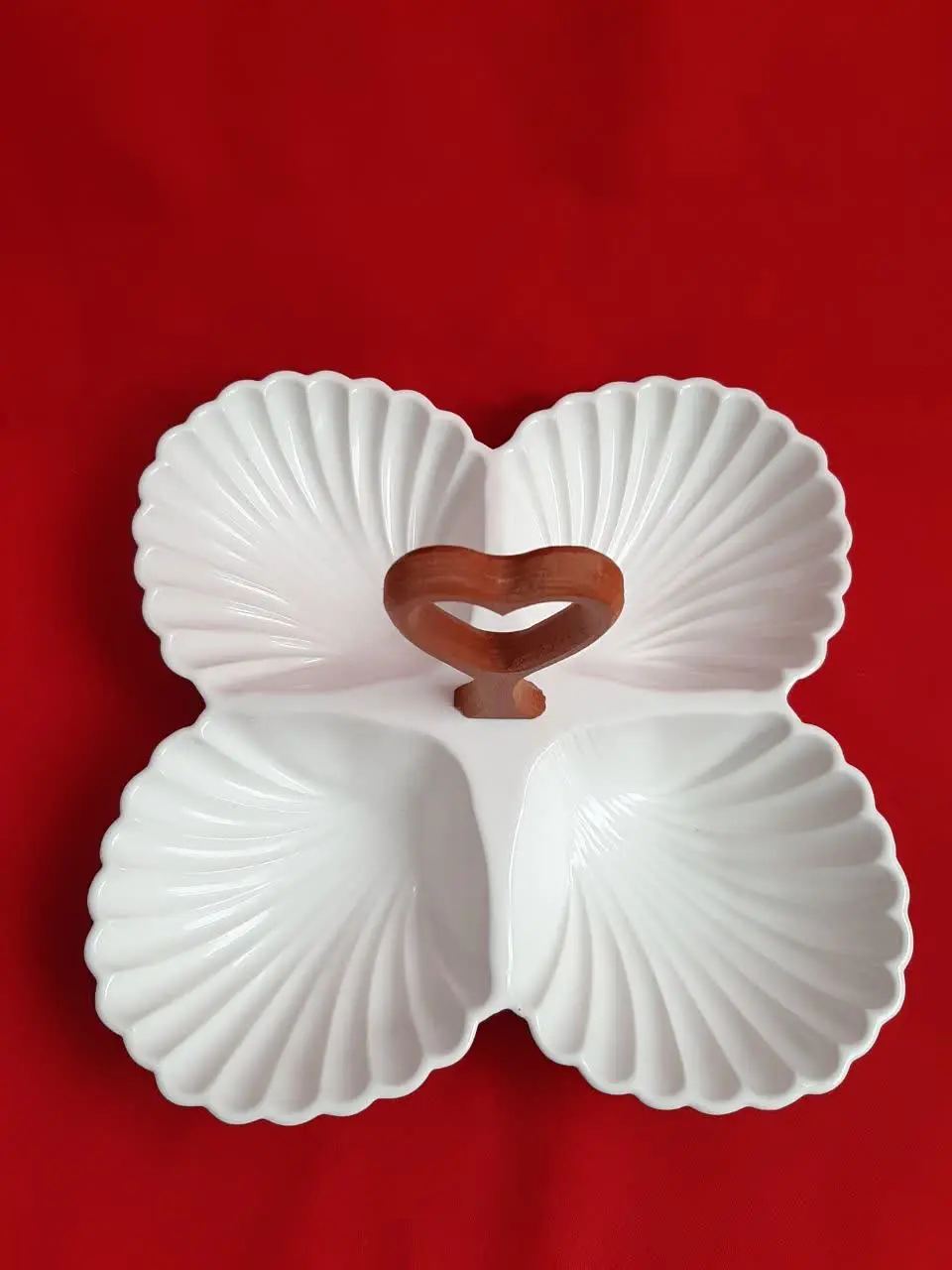 اردو صدفی ۴ قسمته دسته چوبی
