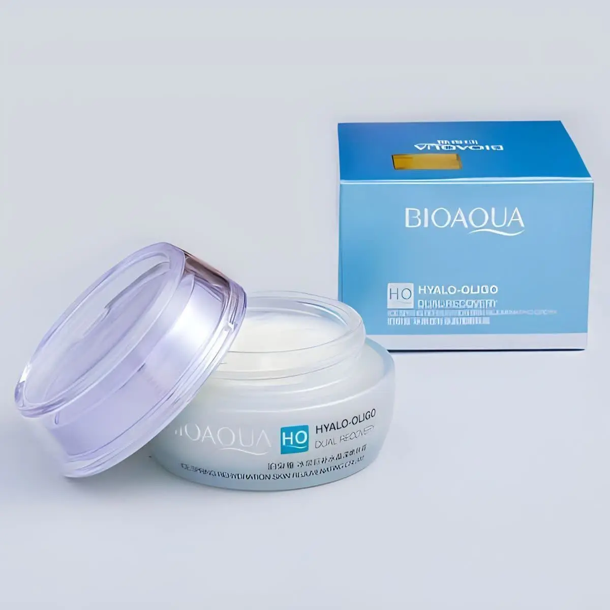 کرم کاسه‌ای هیالورونیک اسید مدل HO بیوآکوا ۵۰ میل کد BQY۰۶۲۰۳
