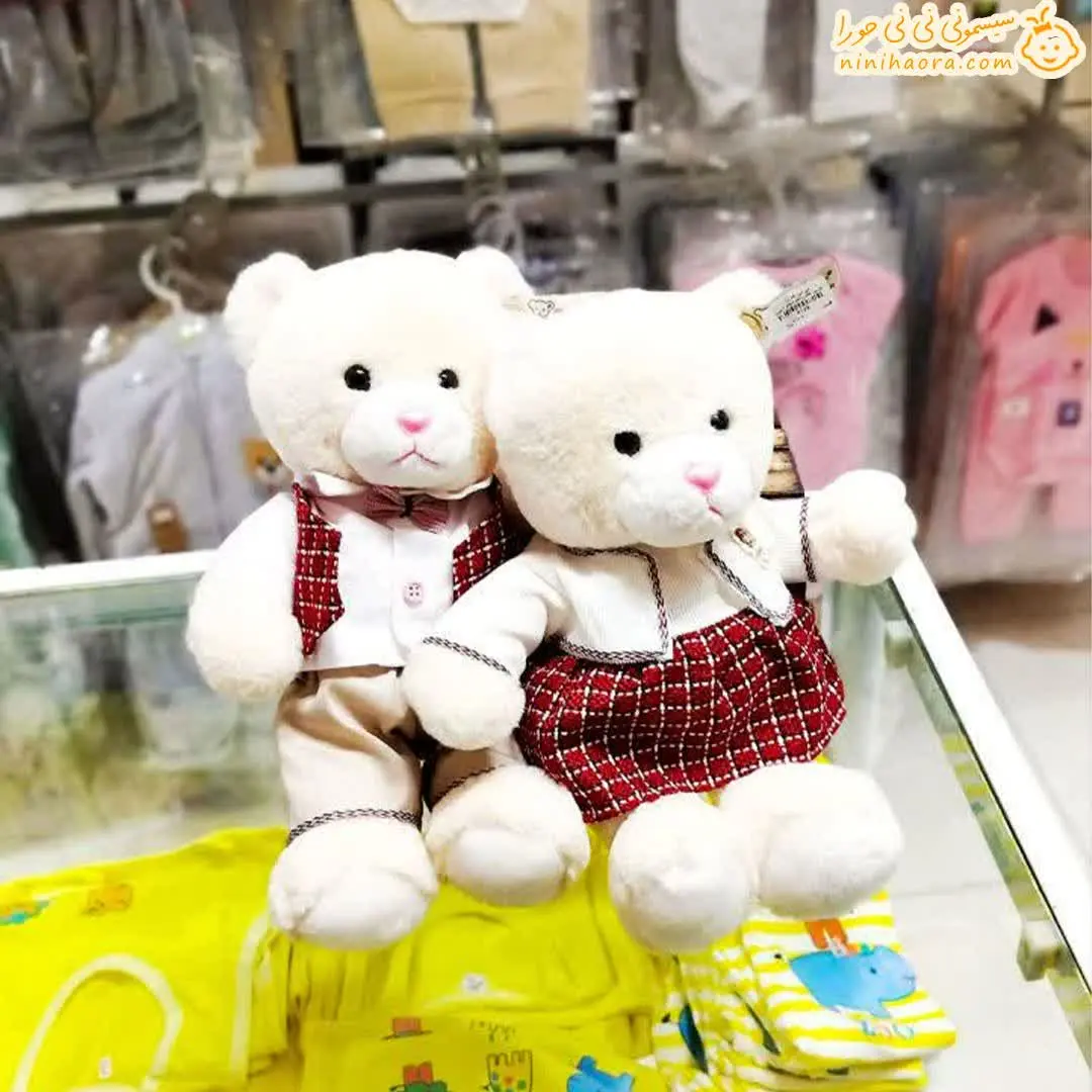 عروسک کت دار دختر و پسر