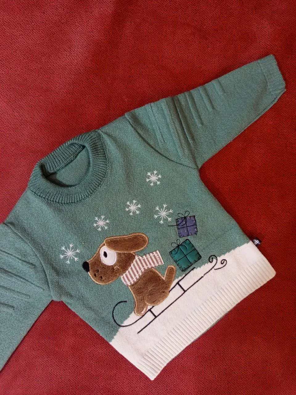 👫بافت گلدوزی سورتمه سوار👫