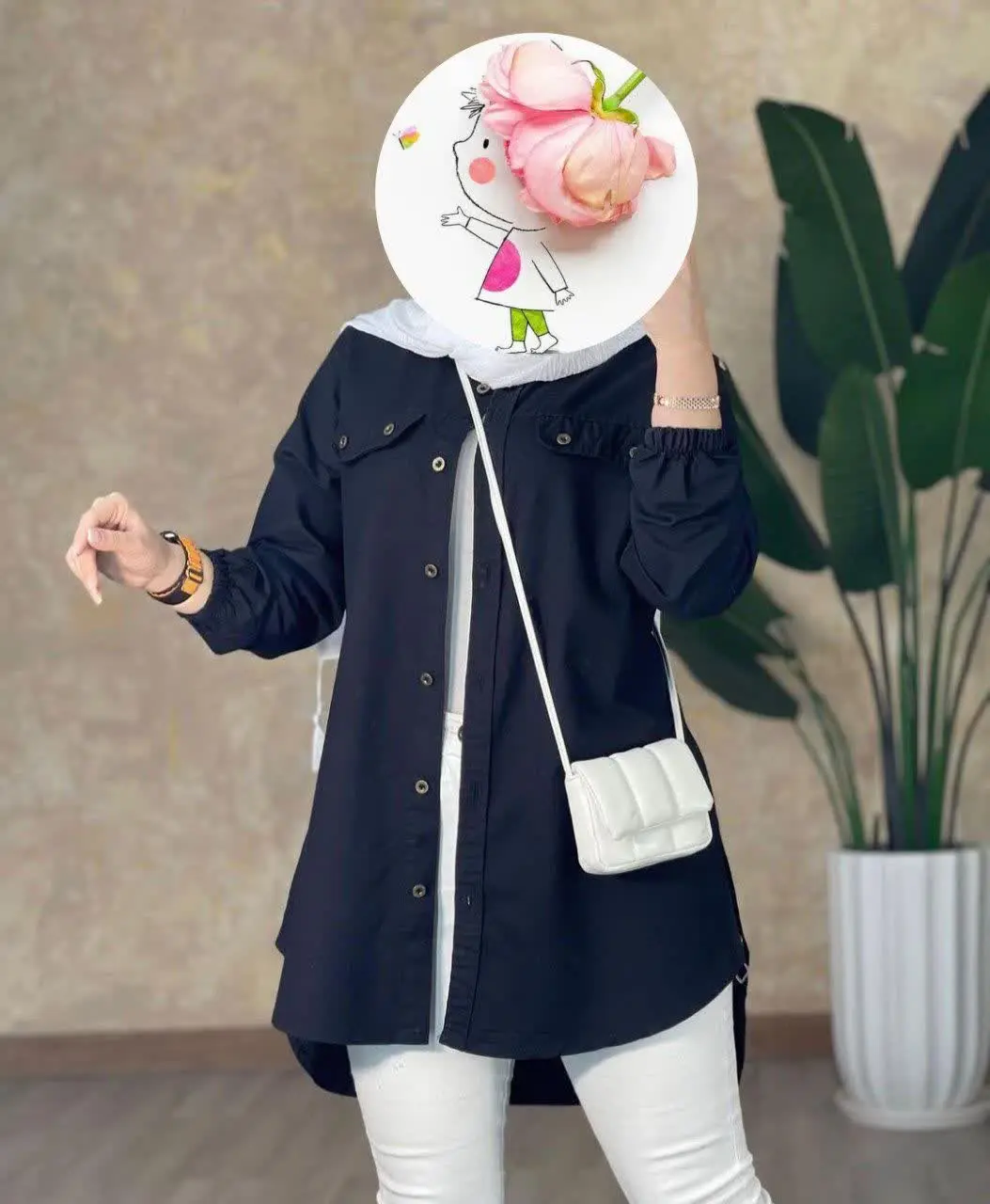 نام: مانتو بغل زیپ 
