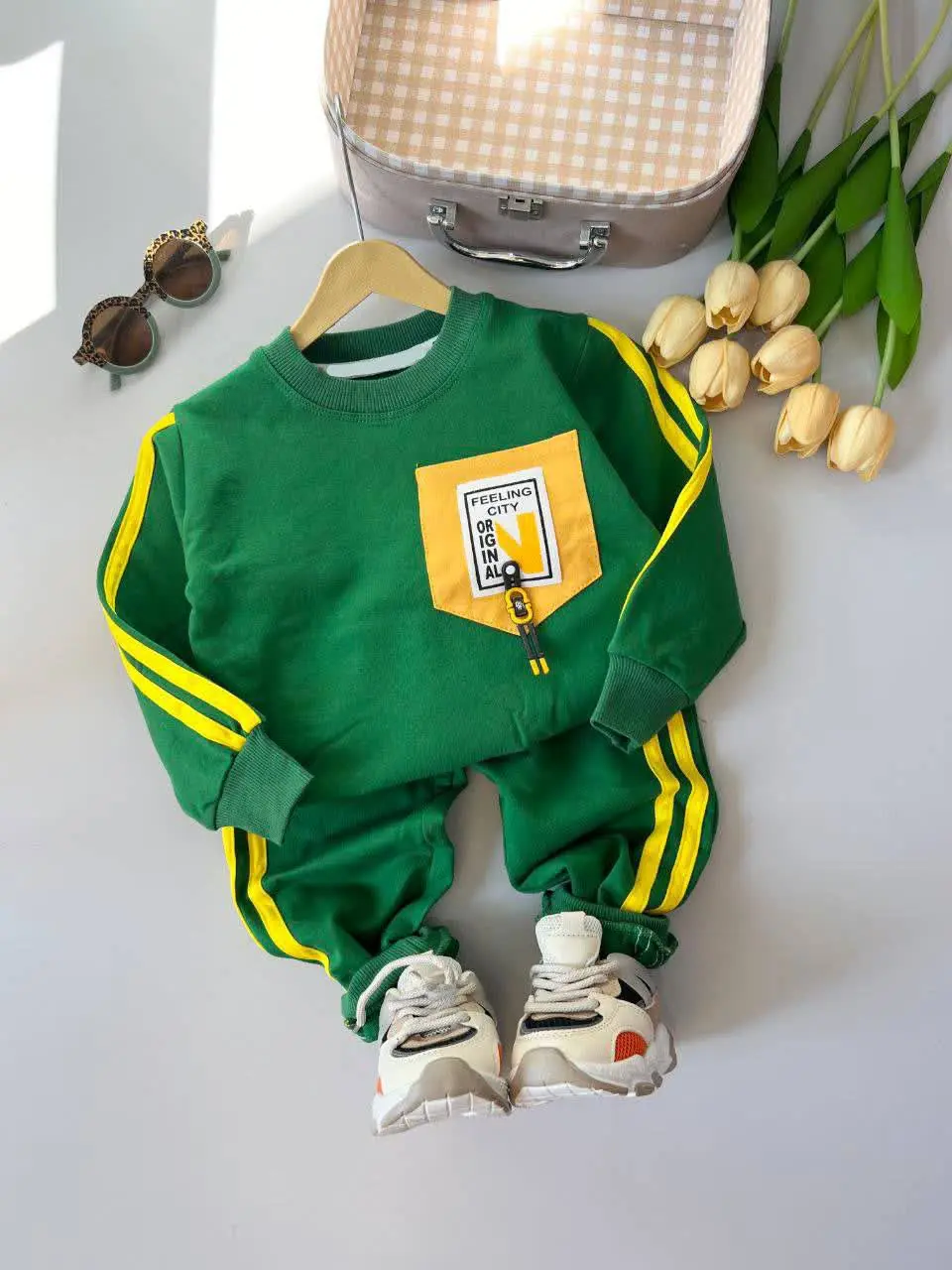 🔮ست بلوز شلوار اسپرت سایز بزرگ🔮
