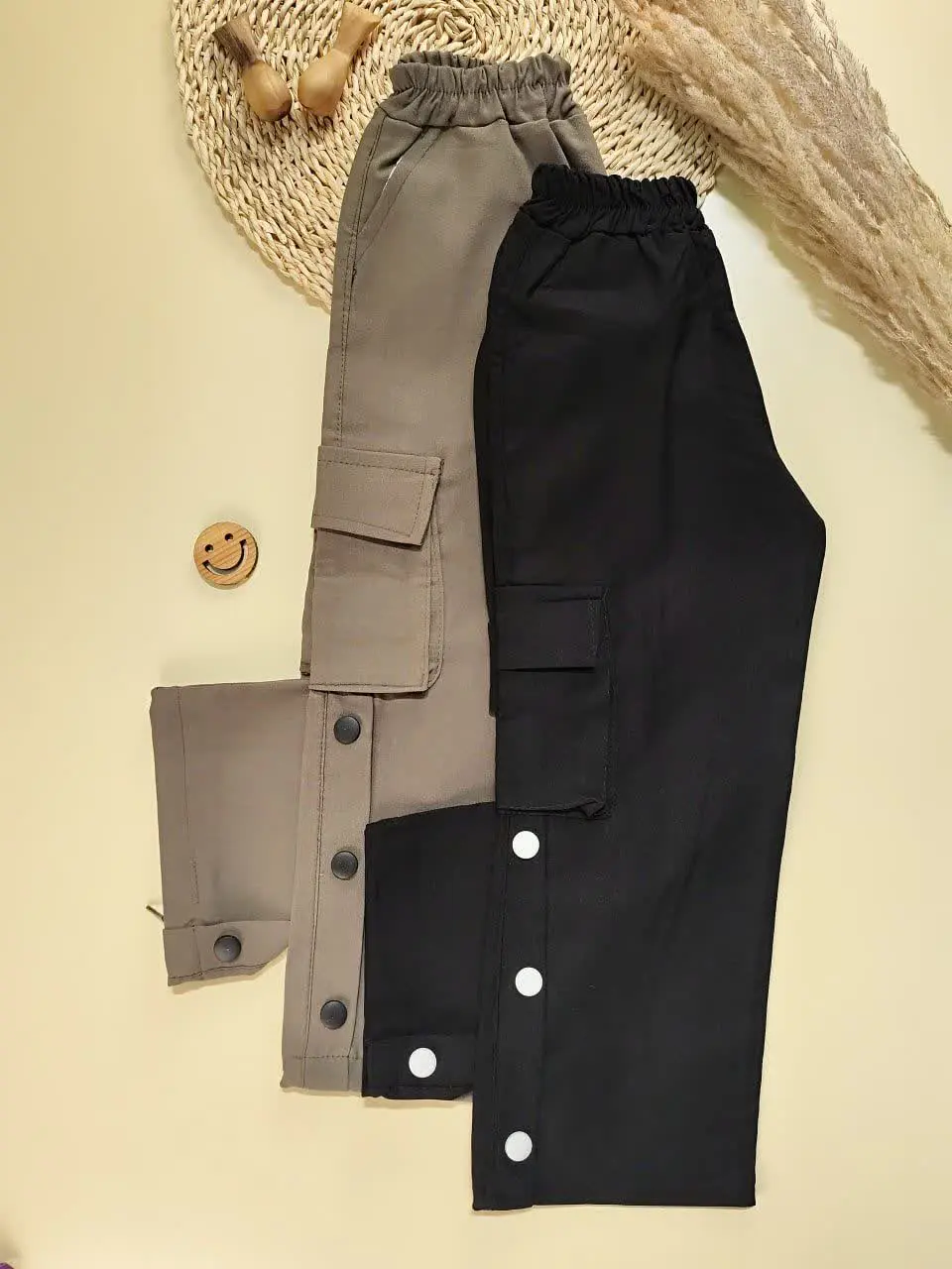 شلوار کارگو جیب دار 
