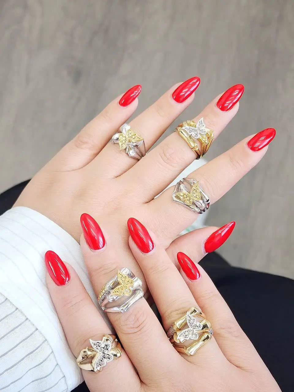 انگشتر های هرمس کپی طلا