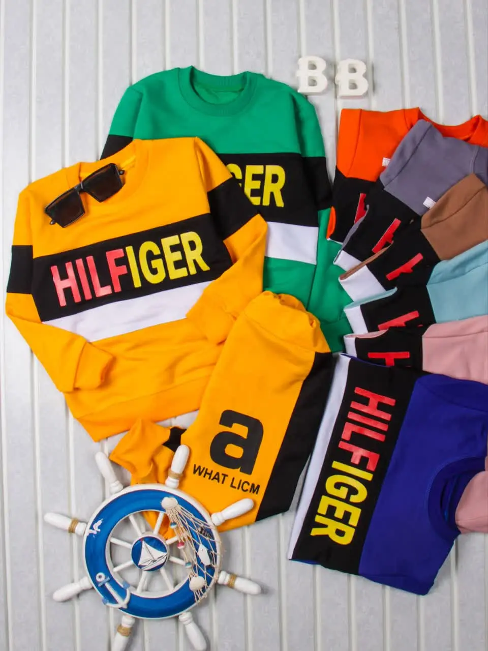💢بلوز شلوار ترکیبی HILFIGER💢