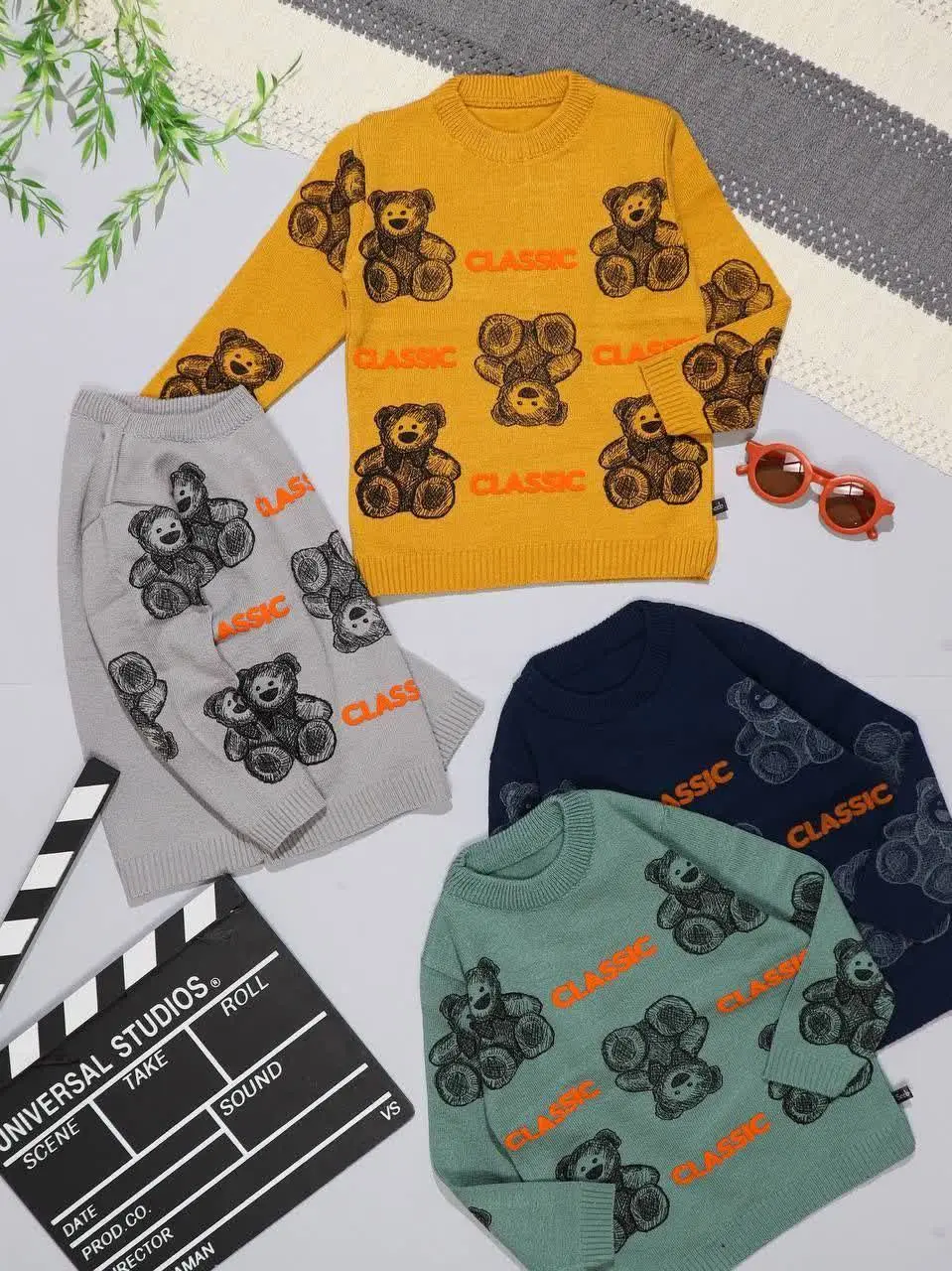 👫بافت گپ چاپ کلاسیک خرس👫