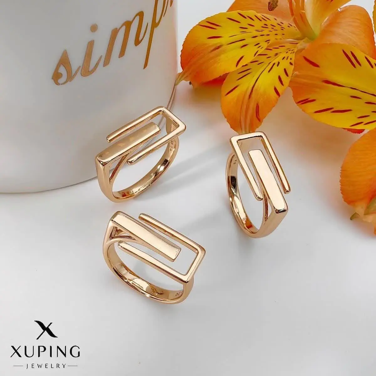 انگشتر مینیمال آینه ای از ب...