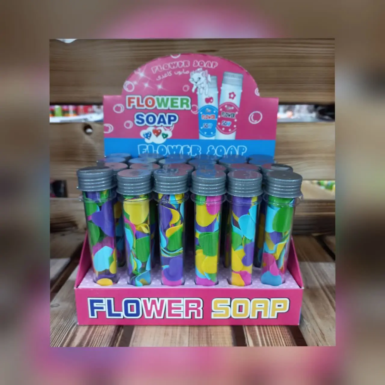 صابون کاغذی لوله‌ای
