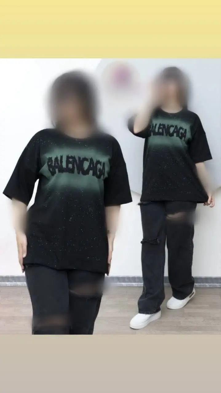 نام: تیشرت لانگ BALENCIAGA (پیستوله‌ای) 
