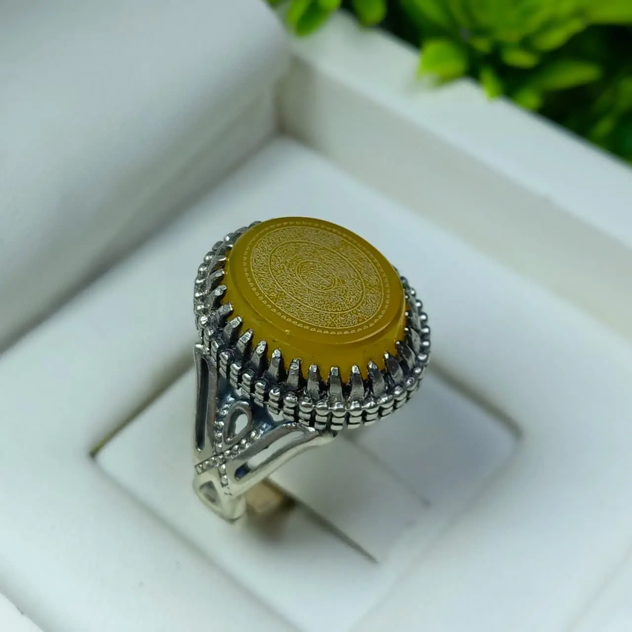 #انگشتر #نقره مردانه مدل رکاب حاج قاسم ❤️
