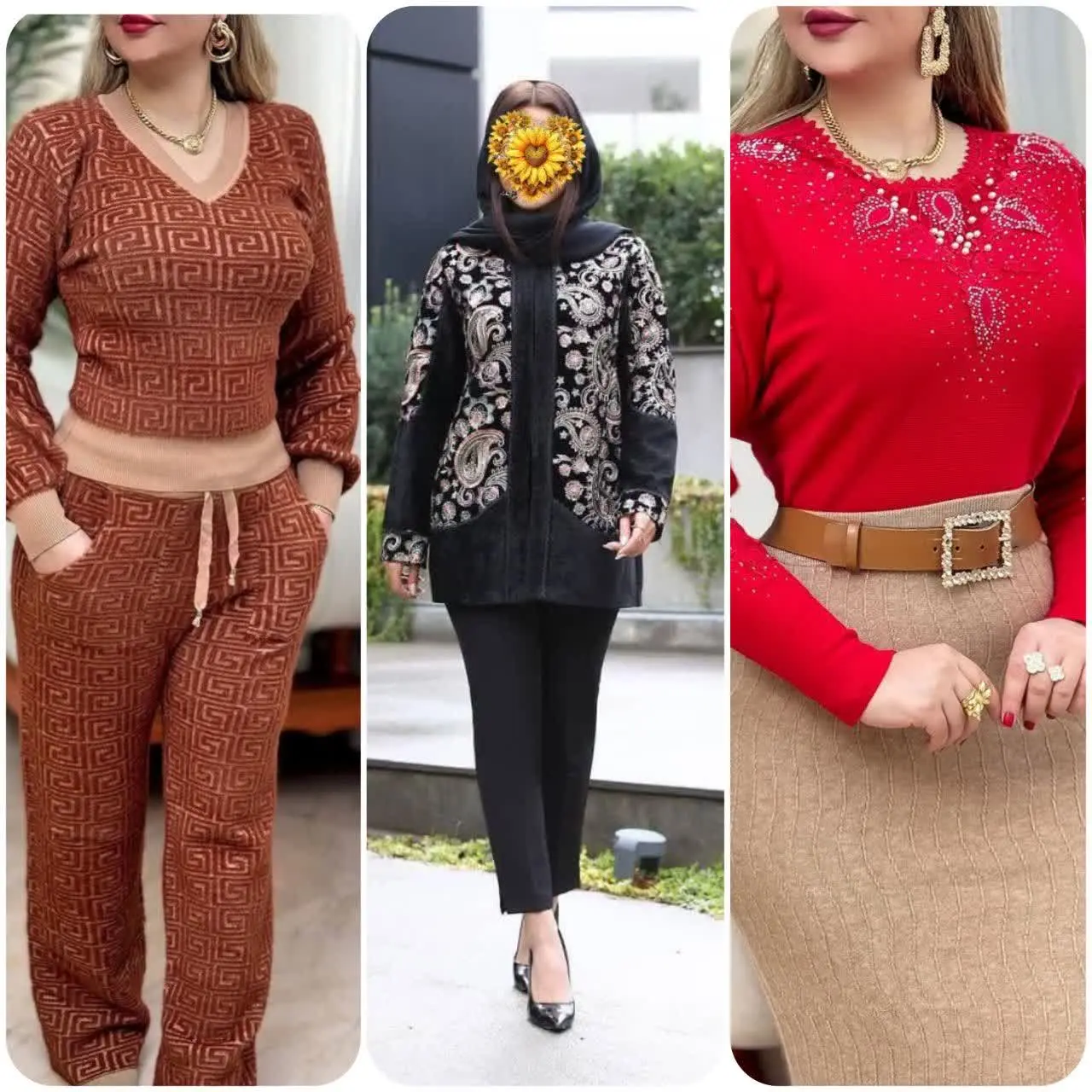 بیشتر از ۲۰۰ مدل شومیز و مانتو داره
