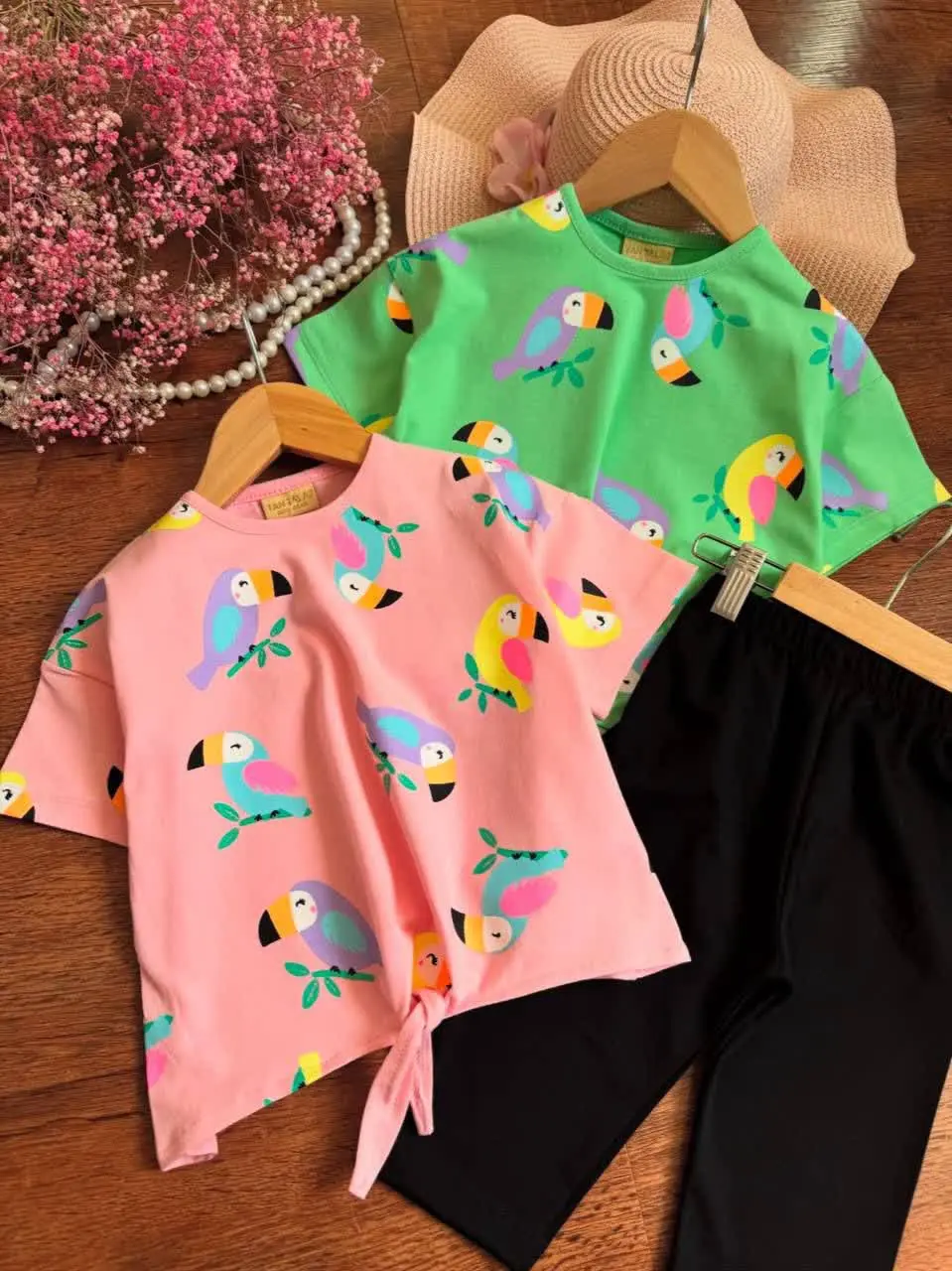 کراپ شلوار طوطی🦜
