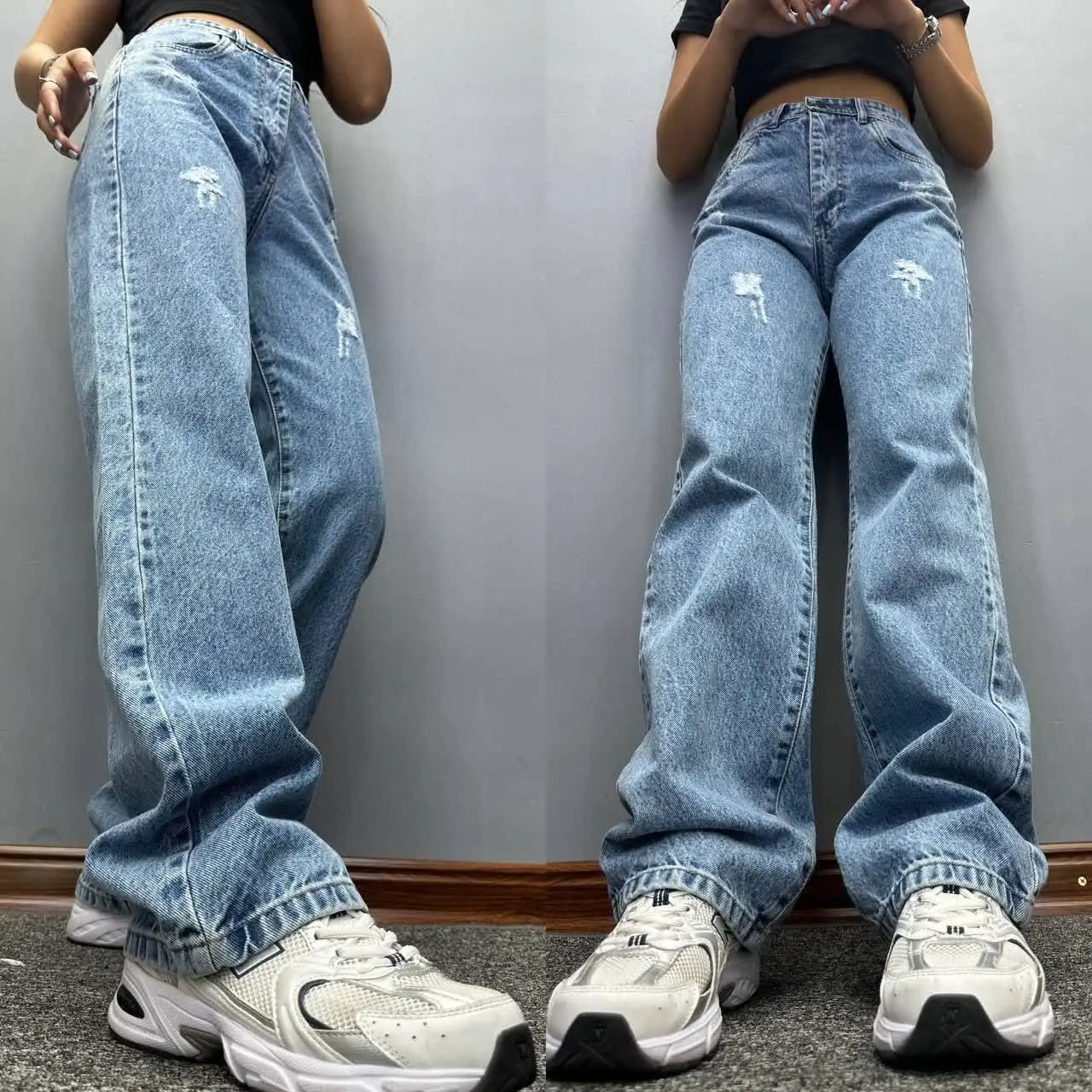 🪸شلوار جین مدل (بگ) 
