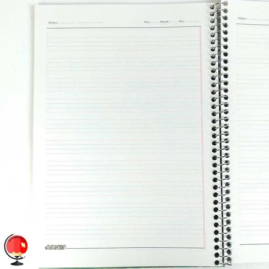 دفتر زبان ۵۰ برگ آونگ