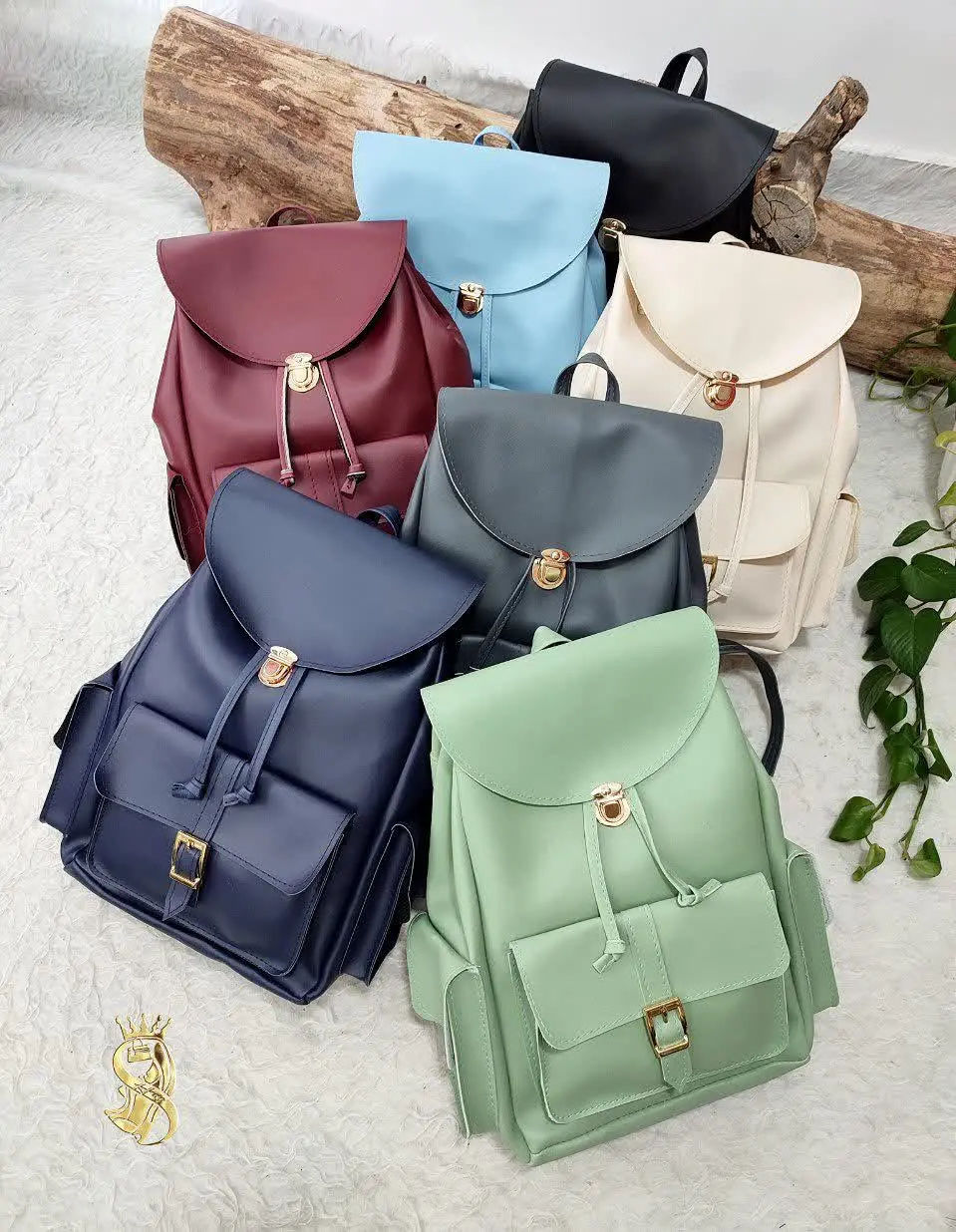 کوله پشتی اسپرت چرمی مدل قفل😍