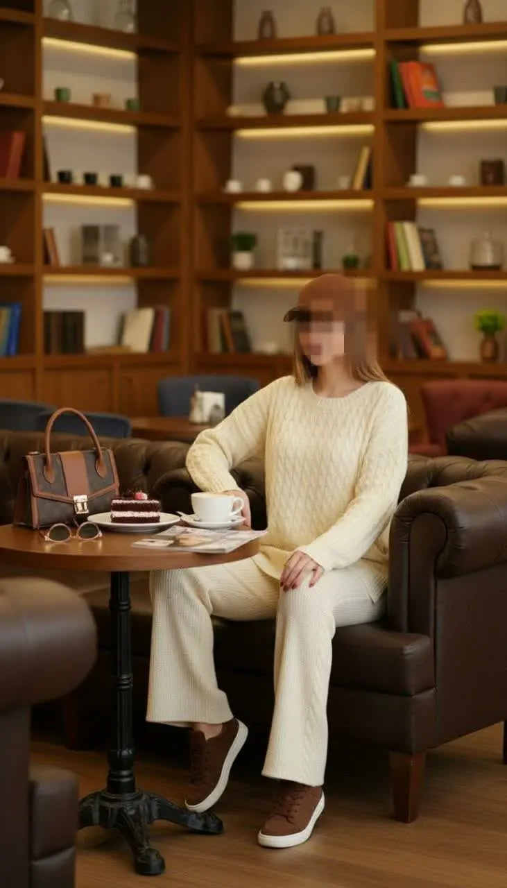 📌ست بلوز شلوار بافت با طرح...