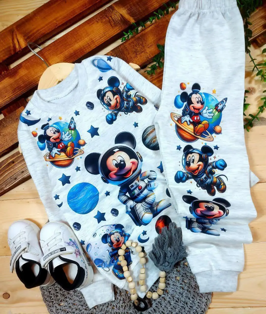 👚نام: ست بلوز شلوار میکی فض...