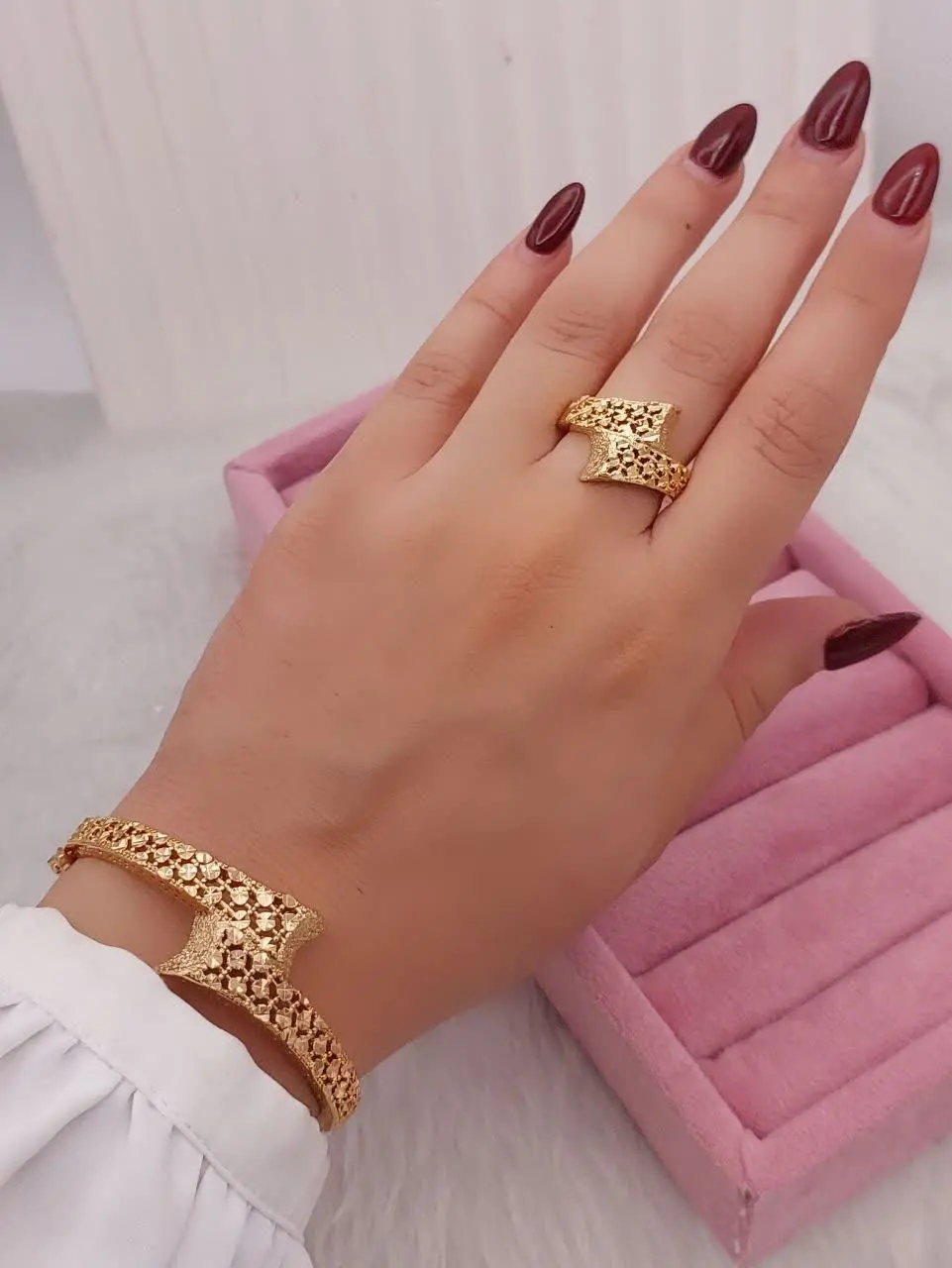 ست دستبند انگشترجدید😍😍