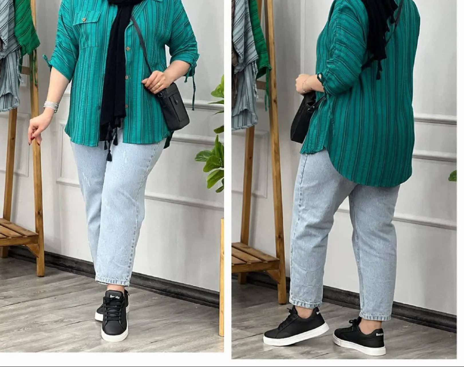 🛍نام: تونیک مانتویی نبات🌱
