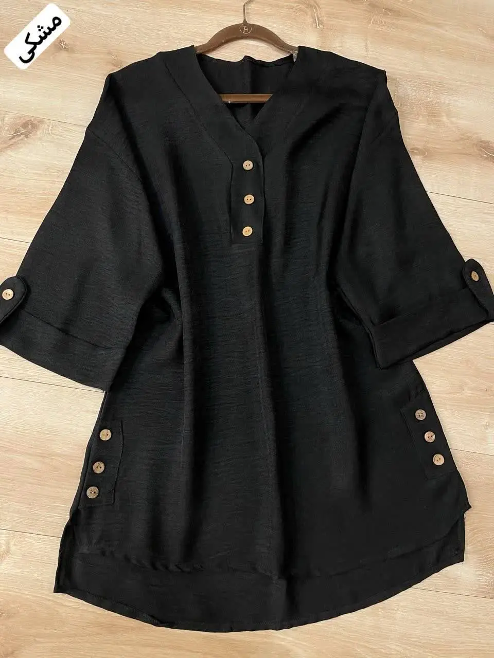 مثلا این شومیز کولر دار که تا سایز
