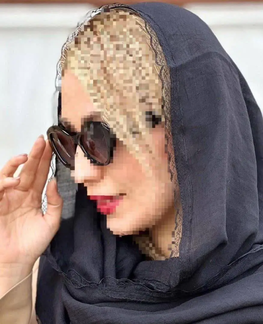 💫 شال مشکی دور گیپور 💫
