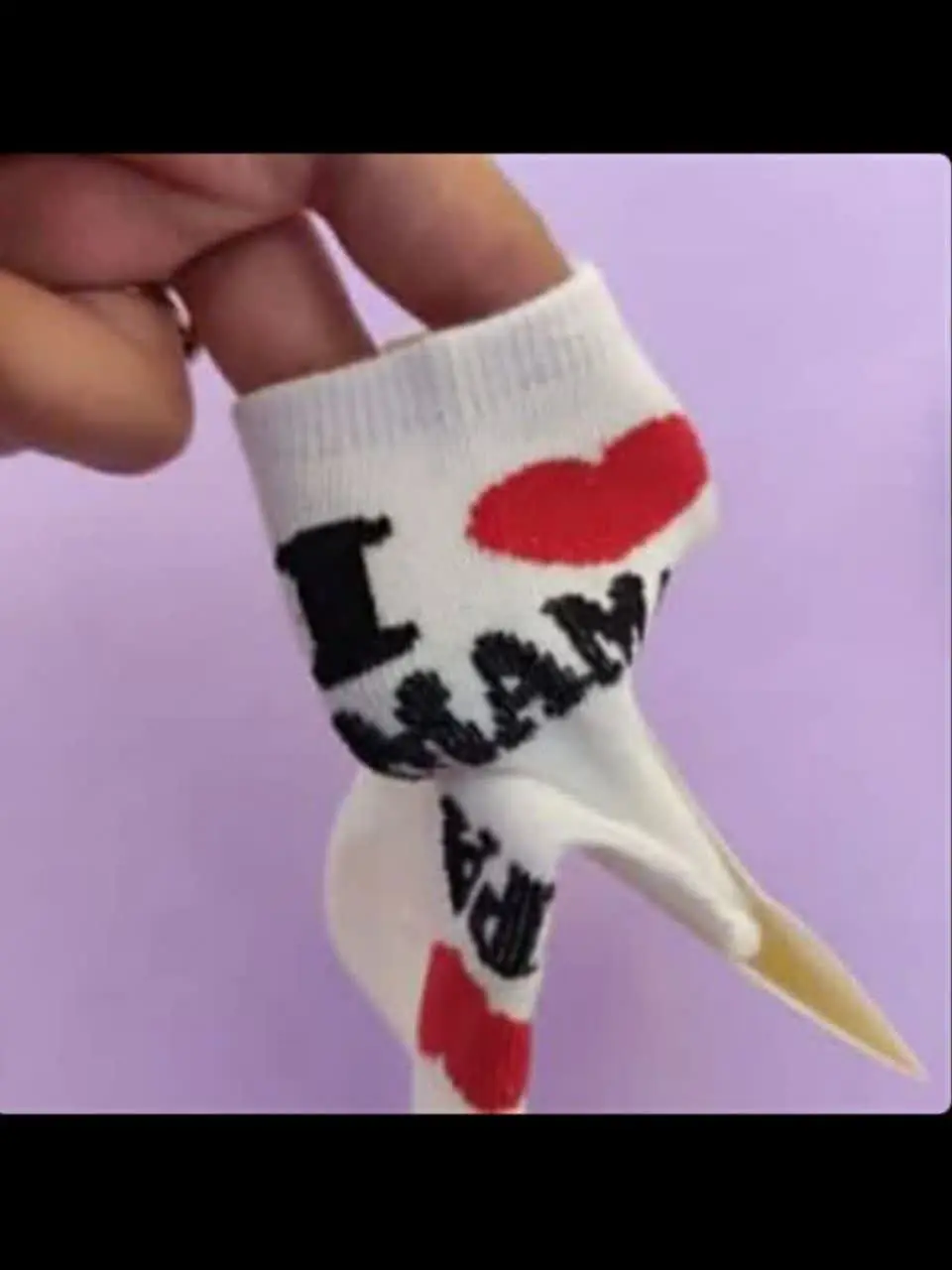 جوراب لاو نوزادی و کودک کد ۷۱۰۵۸ 
