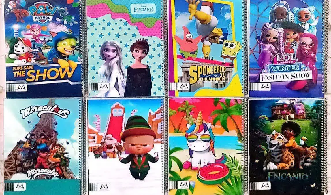 ❗ دفتر ۱۰۰ برگ مجلد خطی فان...