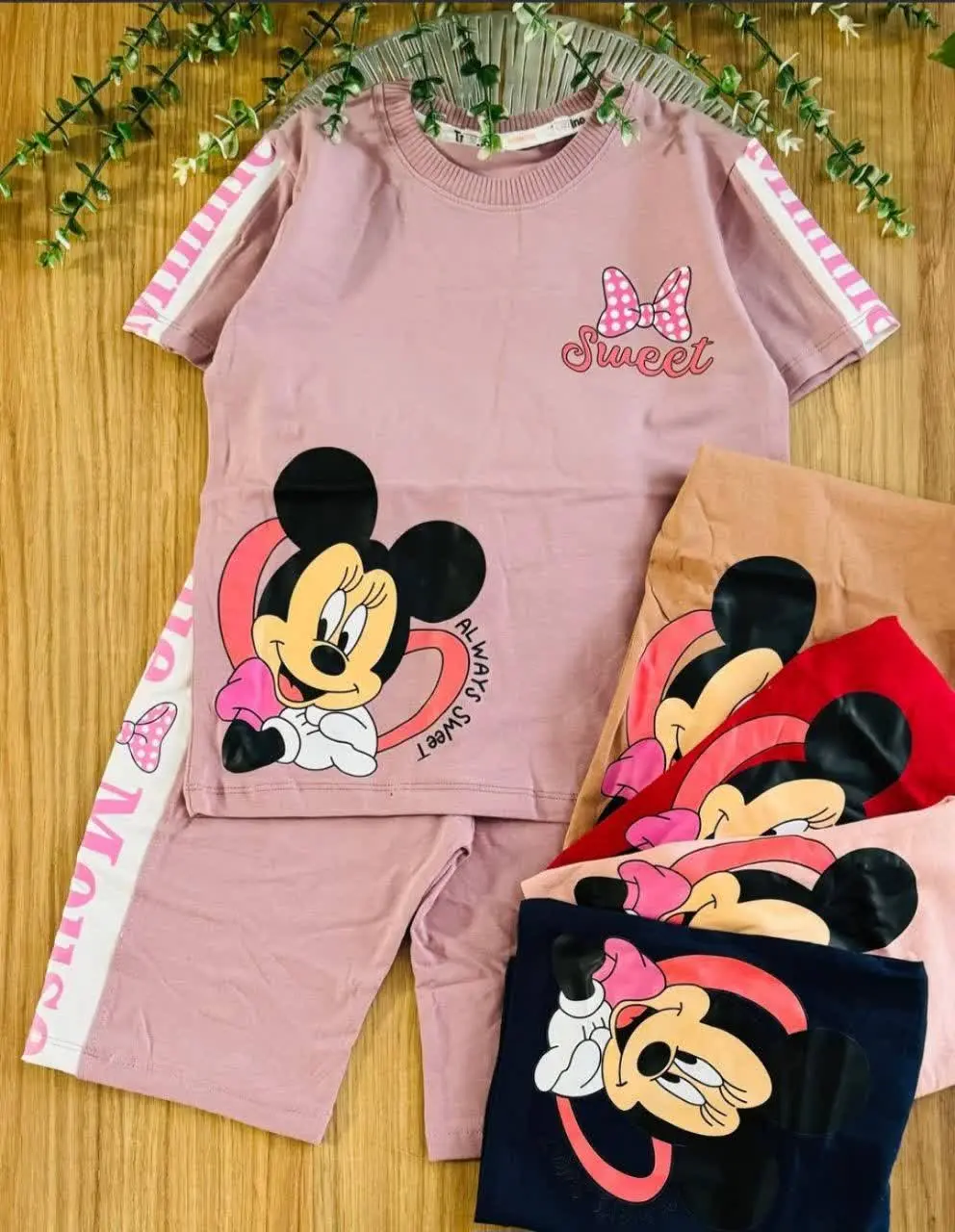 تیشرت و شلوارک دخترانه مینی...