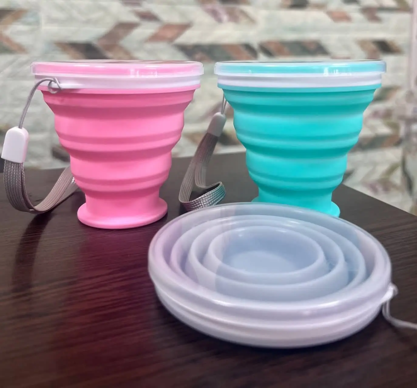 لیوان سیلیکونی تاشو
