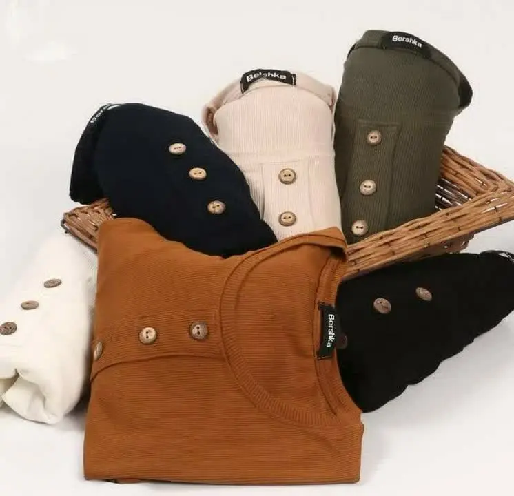 💯بلوز آستین بلند کبریتی
