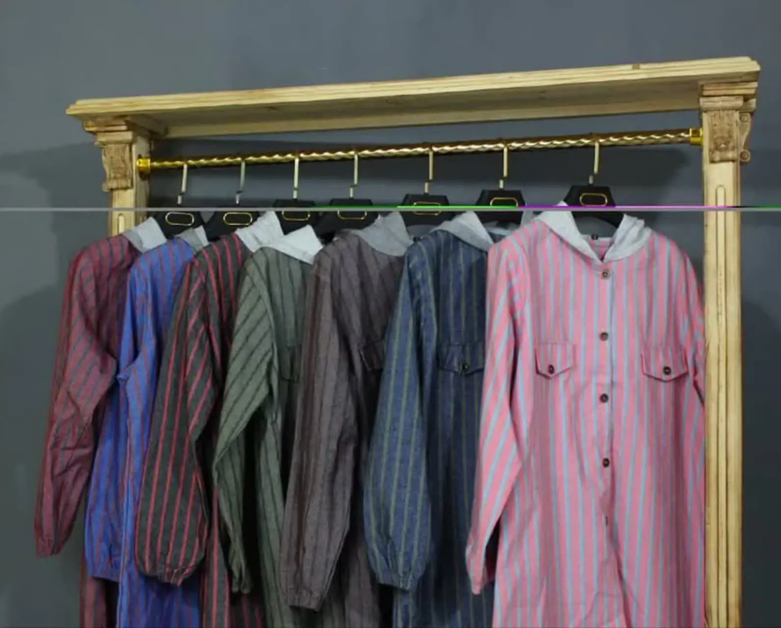 مانتو پاییزه کلاهدار