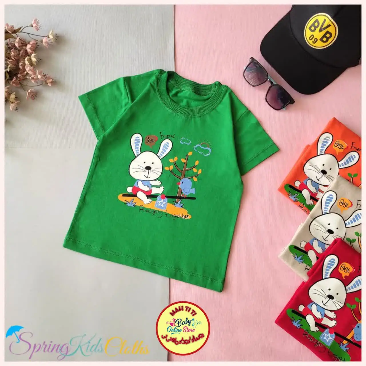 فصل بهار شده و داشتن یک تیشرت 
