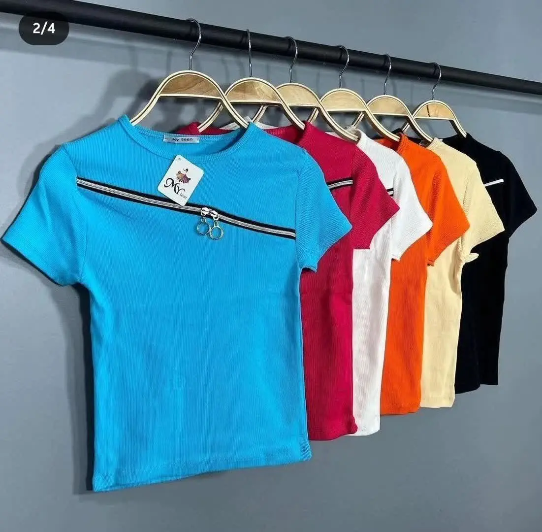 ⚜کراپ سینه زیپ
